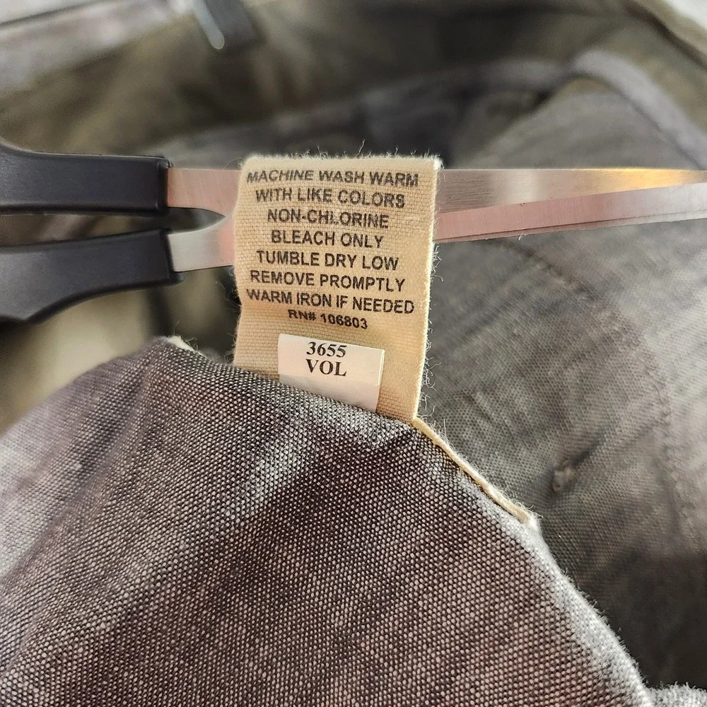 Duluth Trading Flex Fire Hose Cargo Pants Men 36x28 Green Relaxed Work Carpenter